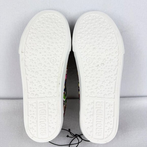 Ground Up Boys Super Mario Nintendo Low Top Lace Up Canvas Black Shoes Sz 3 NWOB - Picture 10 of 11